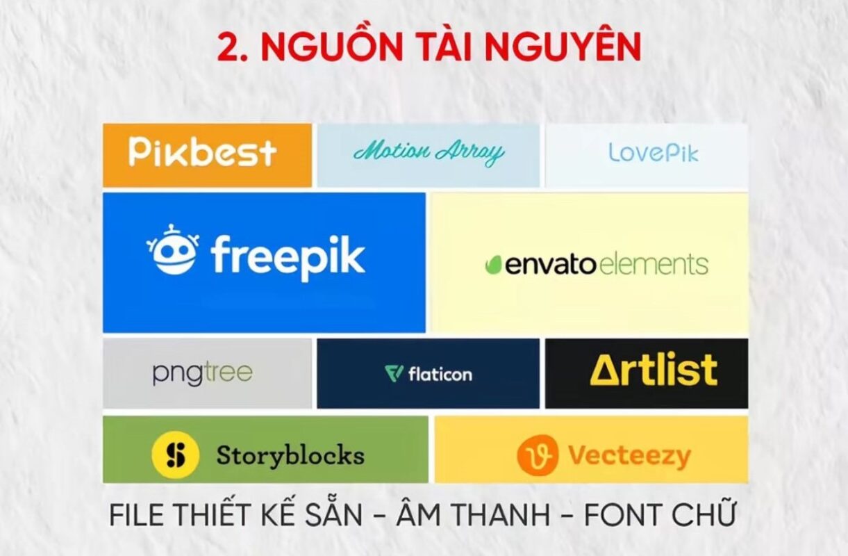Nguồn tài nguyên – Kho báu cho nhà thiết kế